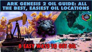 All The Best Ways to get Oil on Ark Genesis 2 - Lots of EASY Genesis 2 Oil Locations