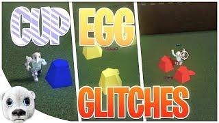 AWESOME CUP EGG GLITCHES!!! - Build a Boat EASTER UPDATE!  ROBLOX