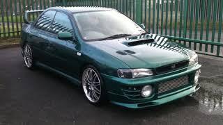 Subaru Impreza 4 door to 2 door wide body conversion part 1