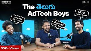 Telugu AdTech Boys: How AdOnMo Built a ₹1000 Cr startup from Hyderabad | Taxis to Apartments | HRS29