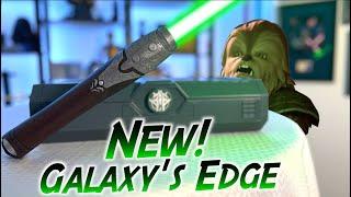 New! Galaxy's Edge Gungi Legacy Lightsaber at Disney Parks