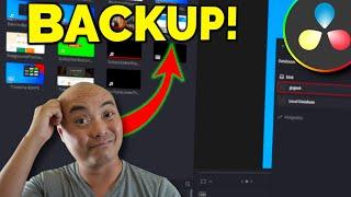 Davinci Resolve Backup and Restore Using Project Files (Davinci Resolve Export and Import Project)