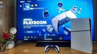 NEW PS5 SLIM UNBOXING & SET UP FIRST IMPRESSION 2024 MODEL