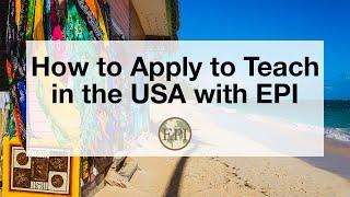 Webinar: How to Apply to Teach in the USA with EPI 2.21.23