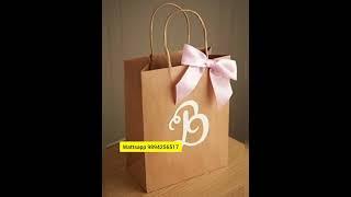 Paper bags/Gift bags/Plant bags/Shopping bags/தாம்பூலம் bags/