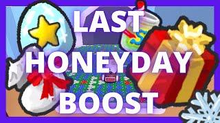 LAST HONEY DAY BOOST | Roblox Bee Swarm Simulator