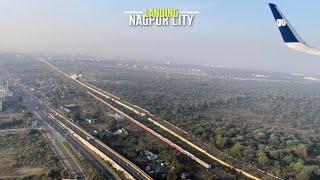 Landing at Nagpur International Airport - 4K HDR