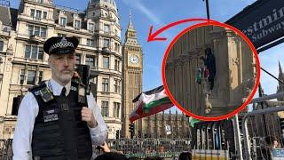 LOCKDOWN: Man Shocks London by Climbing Big Ben!