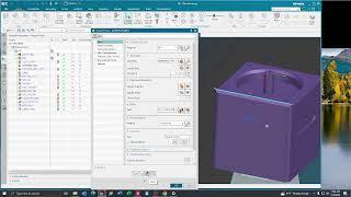 Siemens NX 2206    How To Make A Curve Point Operation