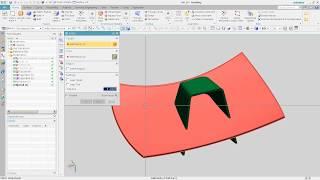 Unite using a Region: Siemens NX 12