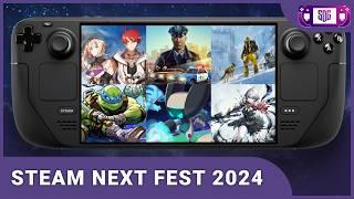 Top Picks from Steam Next Fest 2024 for the Steam Deck