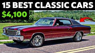 Cheapest Daily Driver: 15 Classic Cars For Sale Under $10,000