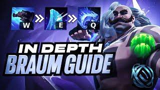 COMPLETE Braum Support Guide Season 13 | How to WIN & CARRY Step-by-Step