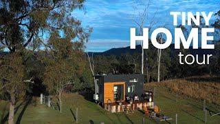 Australian Tiny House | Off Grid 160 Sqft /15 Sqm Tiny Home Tour | Airbnb  | Ep 10