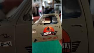 MPC '78 DODGE D100 PICKUP TRUCK 1/25 SCALE KIT CHAMPIONS BUILD #RC Pete's FPV WORKSHOP