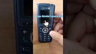 Setup Alcatel Lucent 8234 for user