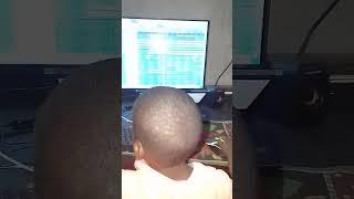 A 2 years Boy making a powerful Amapiano beat 