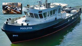 Trawler Style Explorer Yacht ‘Poolster’ (3,000 NM Range)