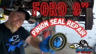 Pinion Seal Repair (Ford 9 inch) #vanlife #ford #mechanic