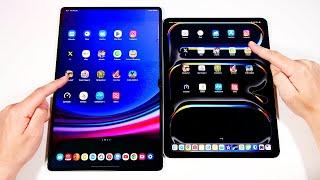 Galaxy Tab S9 Ultra vs iPad Pro M4 Speed Test