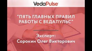 Пять главных правил работы с ВедаПульс