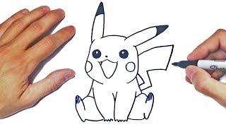 Como dibujar a Pikachu Paso a Paso | Dibujo de Pikachu