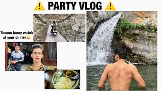 Party vlog || Natural pool || Endless fun/banter vlog