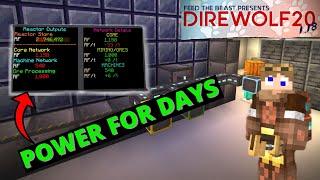 Direwolf20 1.18 Lets Play | Extreme Reactors and Flux Networks