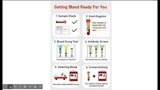 Getting Blood Ready - A Poster for Patients - Tim Williams