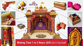 Shree Space, A1 Mandir Makhar Making, step by steps Making by space store