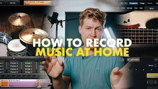 How to write and record a song using EZbass and EZdrummer!