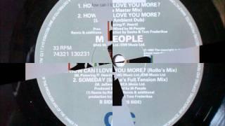 M-People - How Can I Love You More ''Sasha's Master mix''