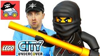   Lego City Undercover прохождение #11 ПОГОНЯ за Ниндзя. Игра Лего Сити полиция Жестянка