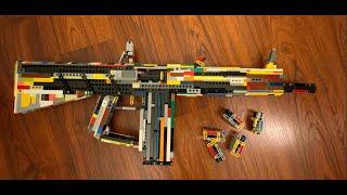 Lego AA-12 + Mechanism Tutorial