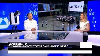 Station F: World's largest startup incubator opens in Paris