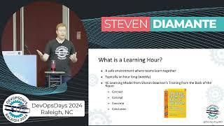 Steven Diamante DevOpsDays Raleigh 2024