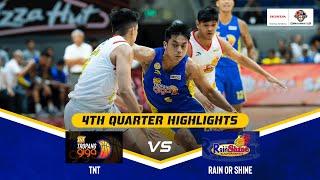 TNT VS. RAIN OR SHINE SEMIS G5 | 4TH QUARTER HIGHLIGHTS | PBA SEASON 49 COMMISSIONER’S CUP