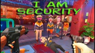 ОХРАННИК ИЗБИВАЕТ ПОСИТИТЕЛЕЙ - i am security