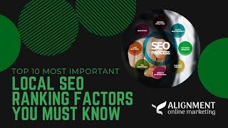 Top 10 Most Important Local SEO Ranking Factors You Must Know