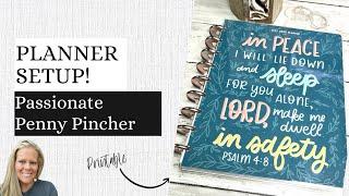 Planner Setup! | Passionate Penny Pincher | Printable Version