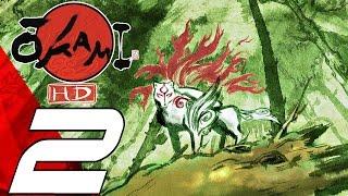 Okami HD - Gameplay Walkthrough Part 2 - Shinshu Fields [1080P 60FPS]