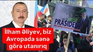 İlham Əliyev, utan! Avropa sənə görə dolub qaçqın azərbaycanlılarla