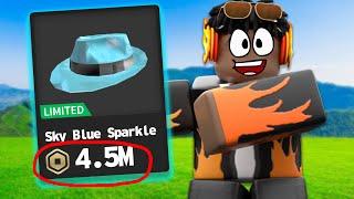 Trade for Sky Blue Sparkle Time Fedora