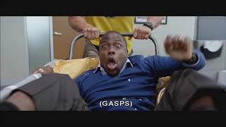 Central Intelligence office shootout funny scene (KEVIN HART DWAYNE JOHNSON)