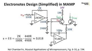 ECE4450 L18: Exponential Voltage-to-Current Conversion & Tempco Resistors (Analog Circuits 4 Music)