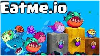 Eatme.io CRAZY MUTATED TUTRLE TOURNAMENT Agar.io Trick Splits Legendary Gameplay!!