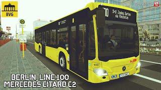  BERLIN line 100 | OMSI 2 | Mercedes Citaro C2