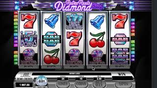  Retro Glam Meets Big Wins! Spin Microgaming’s Retro Reels Diamond Glitz Slot 