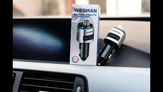 Wegman Bluetooth FM Transmitter - Autolader - Bluetooth Carkit