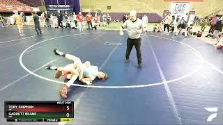 120 Lbs Cons. Round 4 - Toby Shipman, OK Vs Garrett Beane, MO Fc03